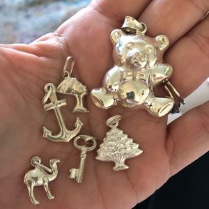 Charms. Pendants. Sold as group.